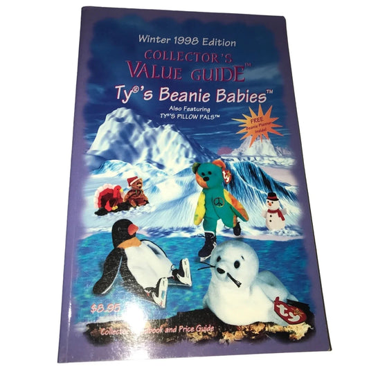 2- 1998 Collector's Value Guides TY's Beanie Babies & 2 Beanie Collector Books - A+ Stuff