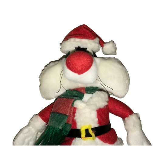 Looney Toons SYLVESTER Santa Suit Plush - Christmas Toy Collectible 9" Tall Play by Play A+ Stuff