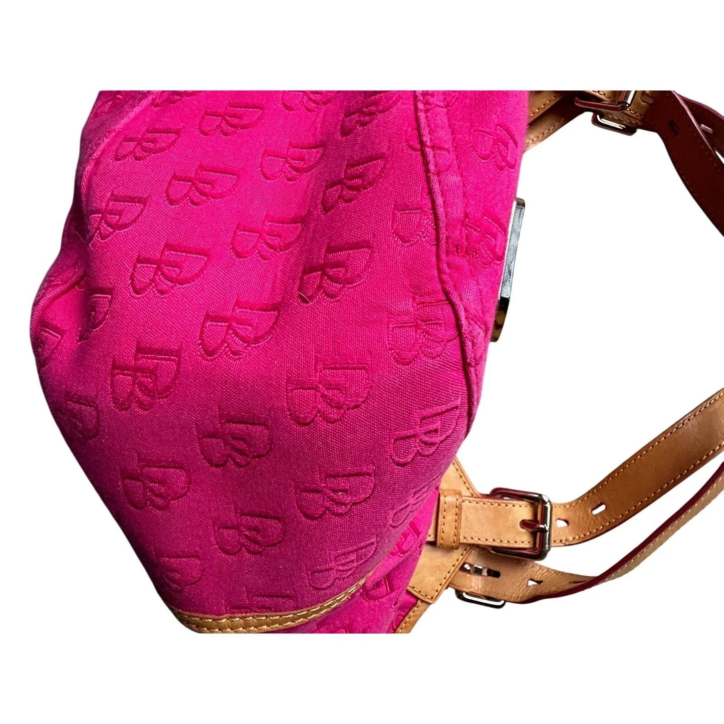 Dooney & Bourke Oversize Deep Pink Hobo Bag - Dooney & Bourke - Hobo Bag - A+ Stuff