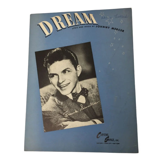 ''DREAM'' Words and music by Johnny Mercer - A+ Stuff - sheet music - A+ Stuff