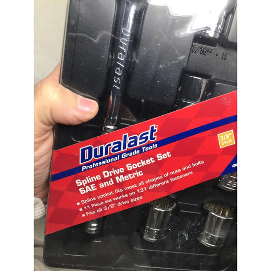 Duralast Professional Grade Tools - Spline Drive Socket Set - Duralast - Tools - A+ Stuff