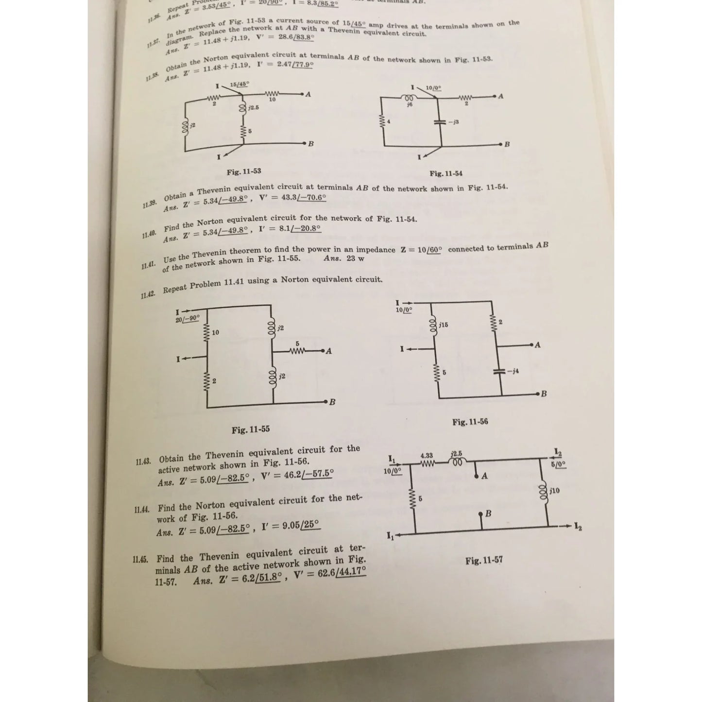 Schaums Outline Series- Electric Circuits by Joseph A. Edminister Paperback book - A+ Stuff