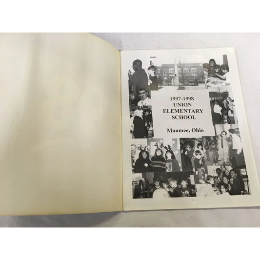Vintage 1997-1998 Union Elementary School Maumee, Ohio Yearbook - A+ Stuff