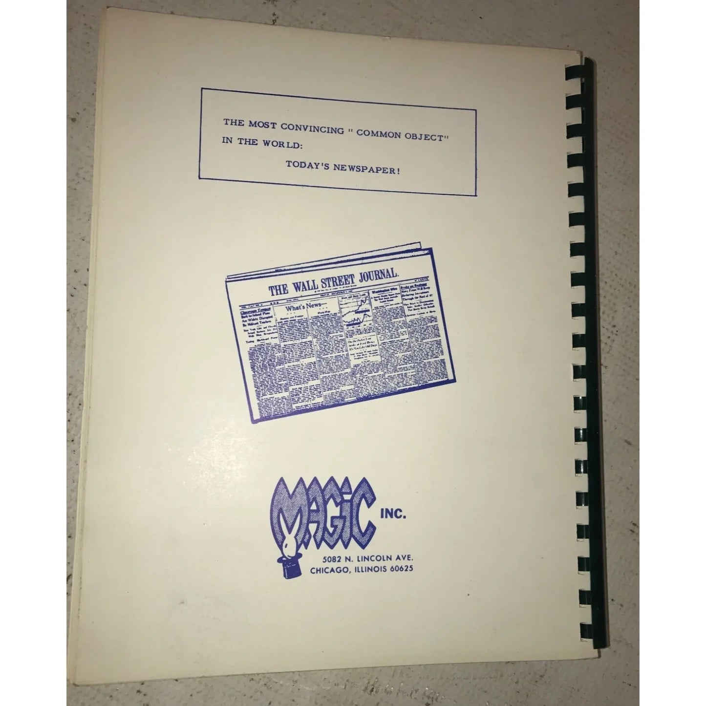 Newspaper Magic By Gene Anderson & Frances Marshall - A+ Stuff