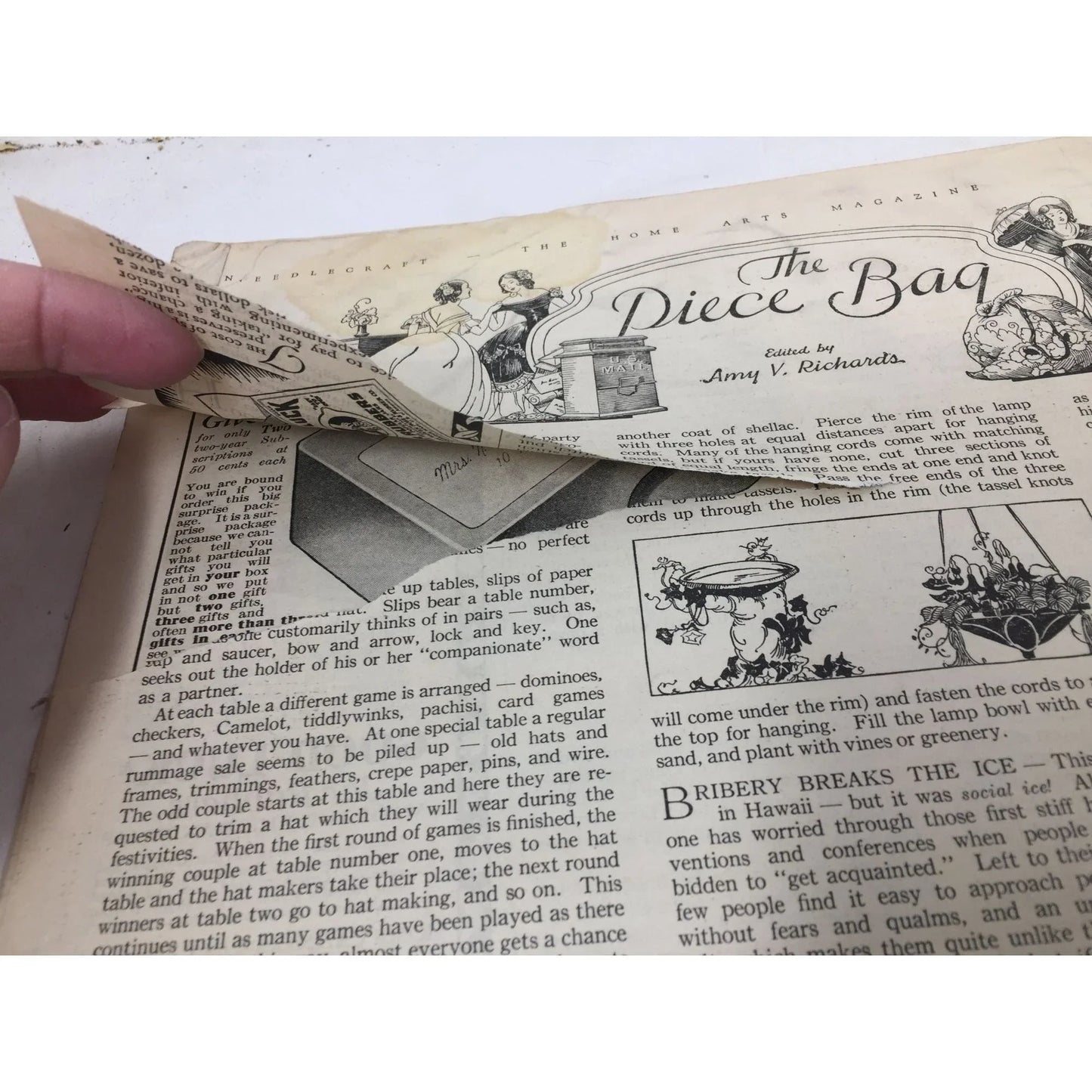 Vintage Collectible Needlecraft the Home Arts Magazine June 1932 Needlecraft the Home Arts A+ Stuff