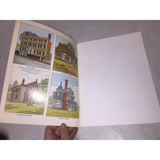 The American House Styles of Architecture Coloring Book A.G. Smith - A+ Stuff