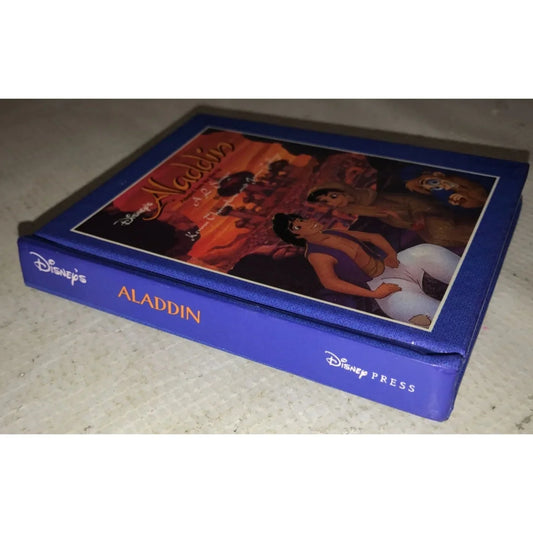 Disney's Aladdin Vintage 1996 Disney Press Miniature Book - A+ Stuff