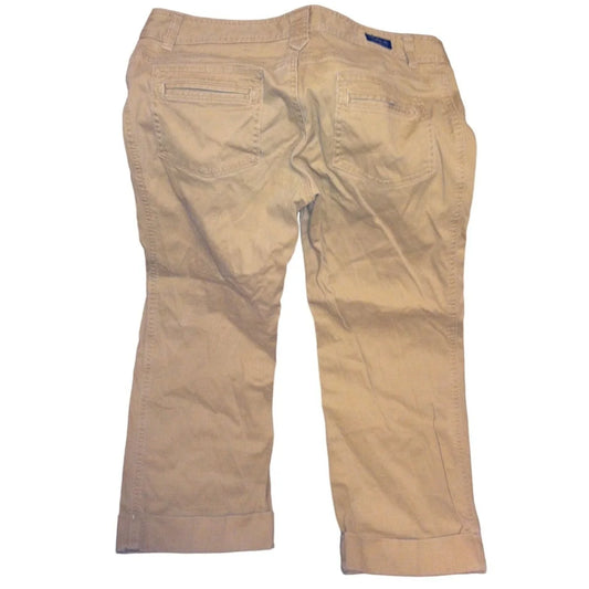 Hollister Co. Size 9 Belted Khaki Pants w/ Pockets - A+ Stuff