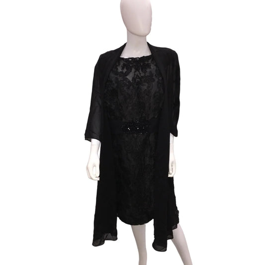 Women's Lace Mother of The Bride Groom Dress with Jacket xuzey A+ Stuff