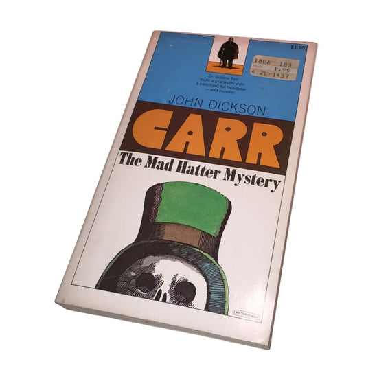 The Mad Hatter Mystery John Dickson Carr Vintage Paperback Book - A+ Stuff