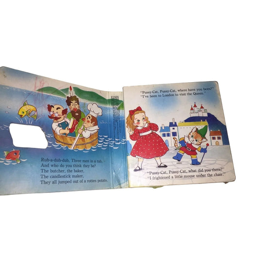 Mother Goose A Chubby Panorama Children's Book - A+ Stuff
