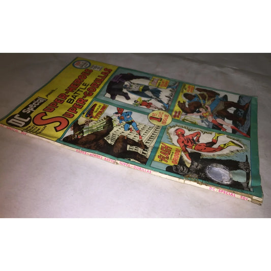 Vintage DC Special Presents Super Heroes Battle Super Gorillas Comic book - A+ Stuff