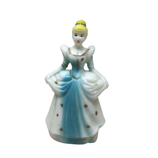 Vintage Walt Disney Productions plastic Cinderella Cake Topper - A+ Stuff