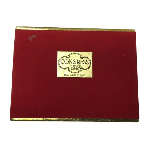 Vintage CONGRESS Playing Cards (2 decks) - A+ Stuff