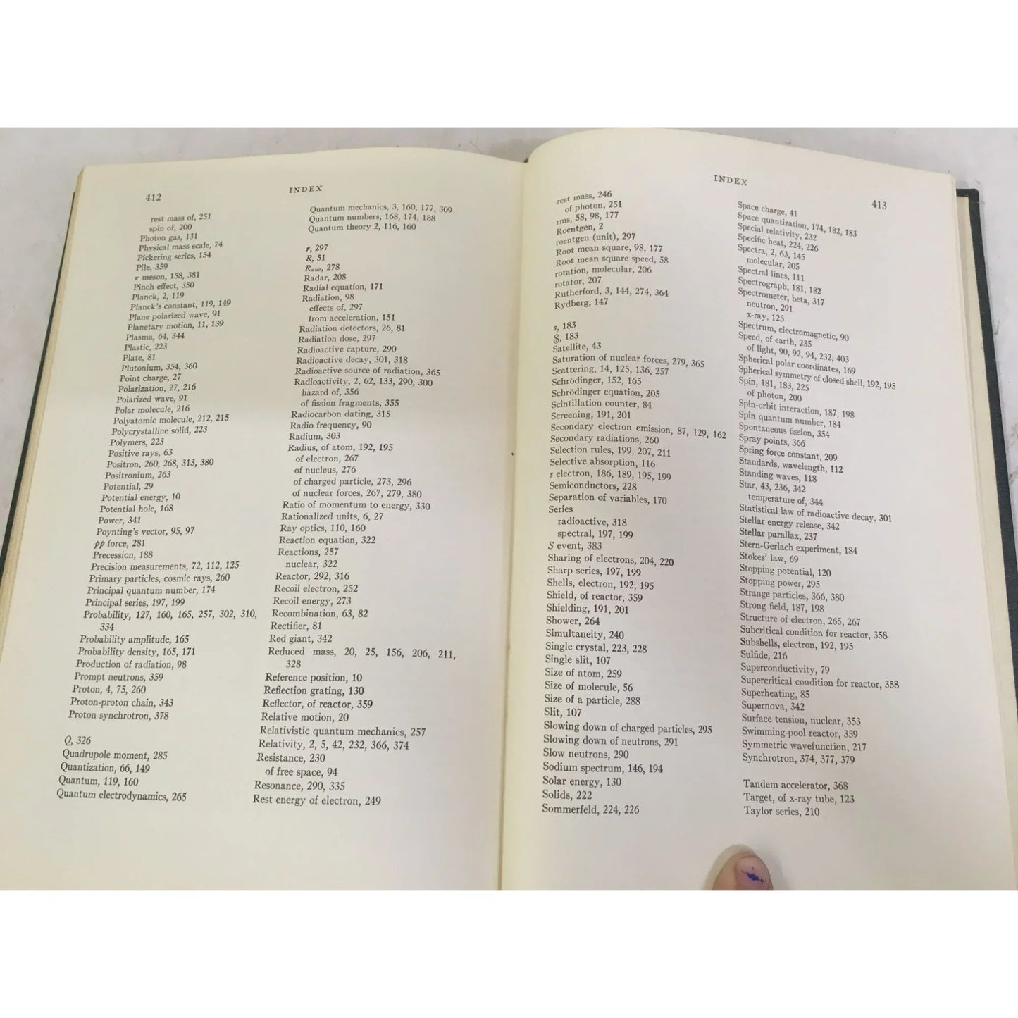 Introduction to Modern Physics Hardcover Book- Vintage 1958 Edition - A+ Stuff