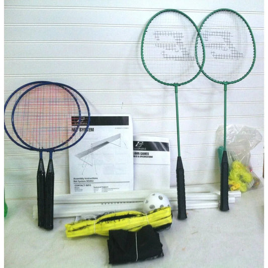 EastPoint "5 Game Combo Box Set" - Badminton, Majik Smash (Volleyball, Frisbee & Launchers Missing) - EastPoint - A+ Stuff