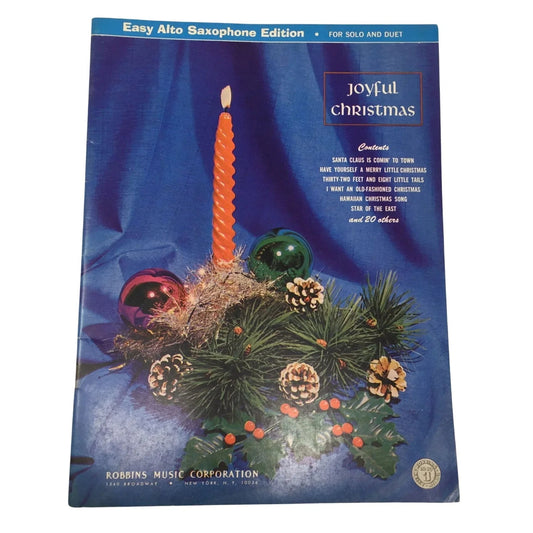 Easy Alto Saxophone Edition For Solo and Duet ''Joyful Christmas'' - A+ Stuff - SHEET MUSIC - A+ Stuff