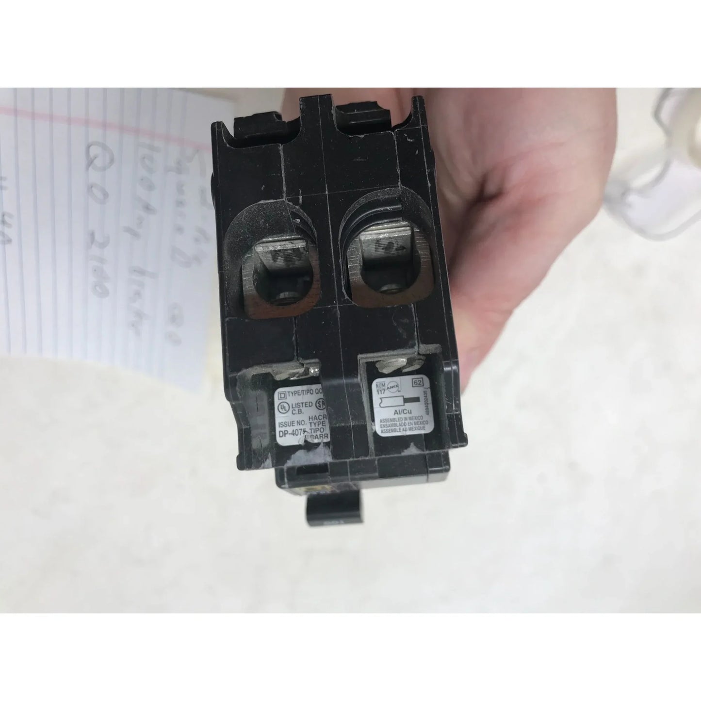 USED - Square D 100 Amp 2-Pole Q0 Breaker - A+ Stuff