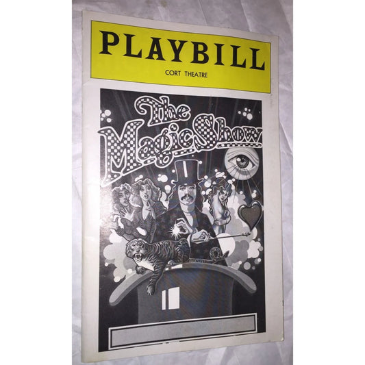 Broadway Cort Theatre PLAYBILL THE MAGIC SHOW Vintage 1970's Paperback - A+ Stuff