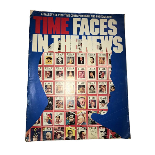Time Faces In The News Magazine 1923-76 Gallery of 2810 Paintings and Photographs - A+ Stuff