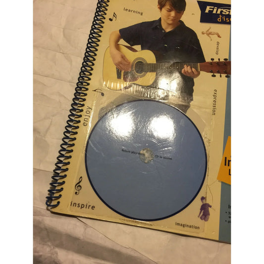First Act Discovery Learn and Play Acoustic and Electric Guitar Book (No CD) - A+ Stuff