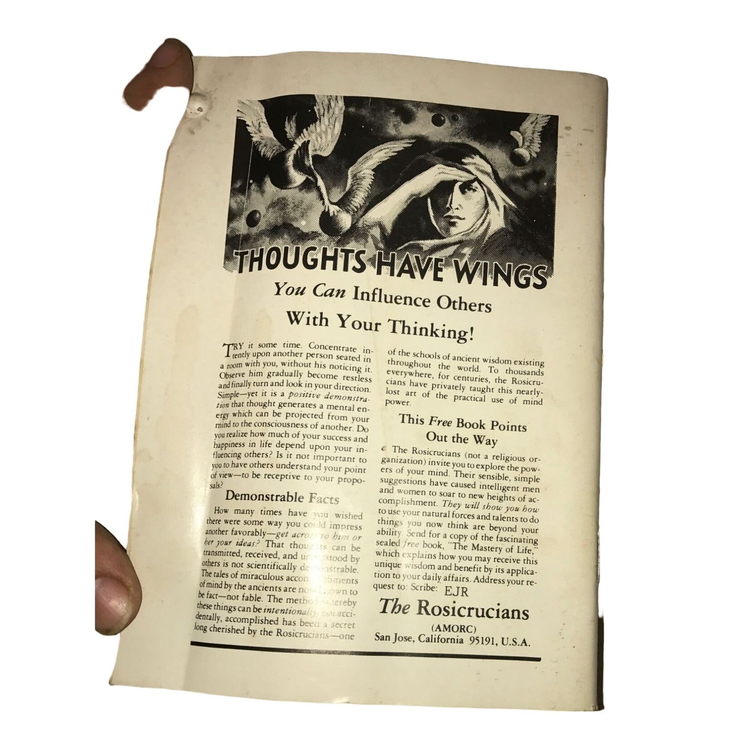 Vintage FATE Pulp Digest Paperback Magazine April 1984 Vol. 37- #5- Issue 409