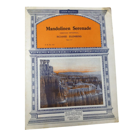Edition Beautiful - Mandolinen Serenade (Serenade Espagnole) - A+ Stuff - SHEET MUSIC - A+ Stuff