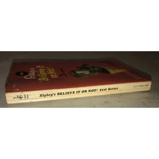 New! Ripley's Believe It or Not! 21st Series Paperback Book by Pocket Books - A+ Stuff