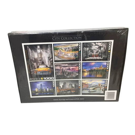 ''Eurographics Puzzles'' City Collection 1000 Piece Puzzle - New - A+ Stuff - Games - A+ Stuff