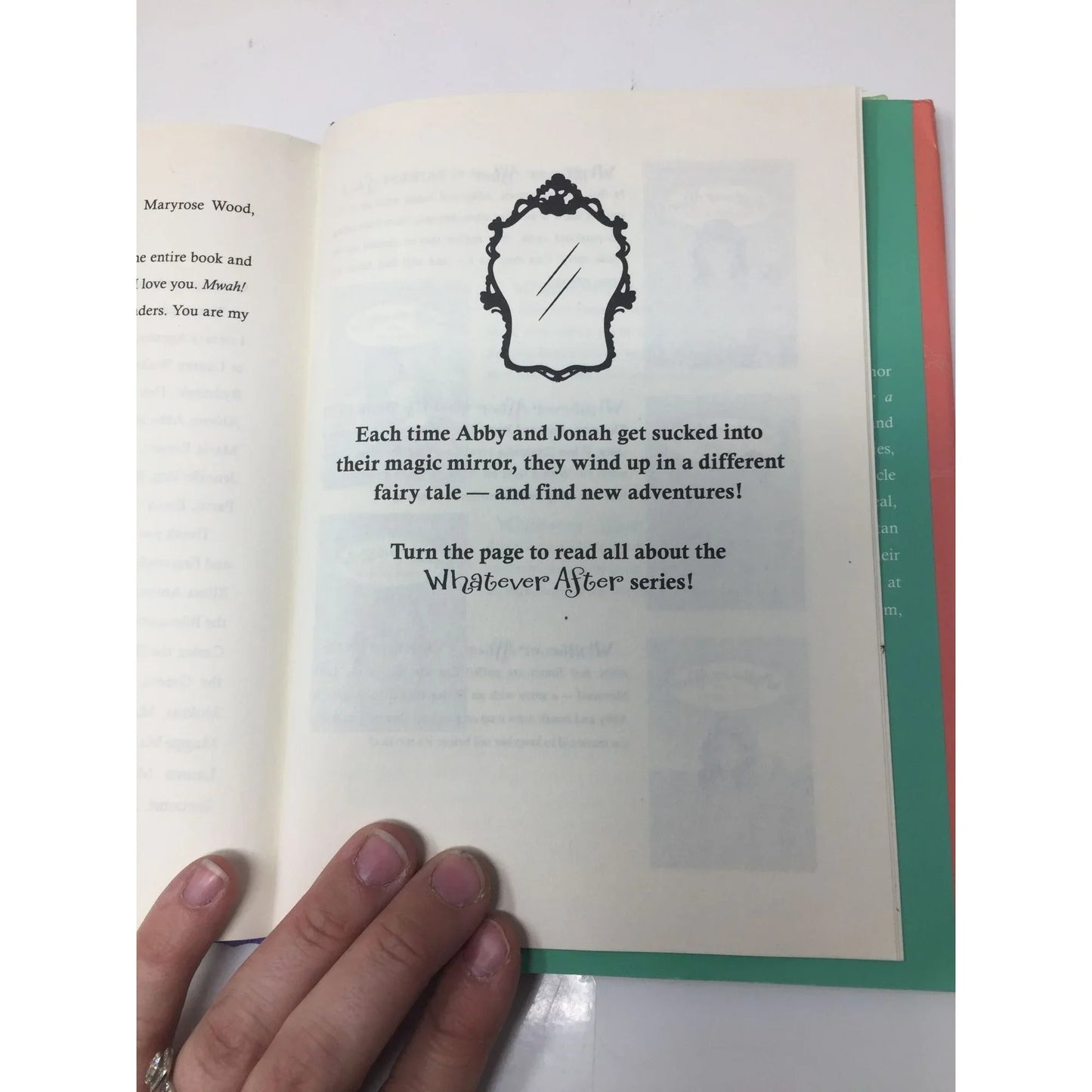 Whatever After Once upon a Frog Book by Sarah Mlynowski - A+ Stuff