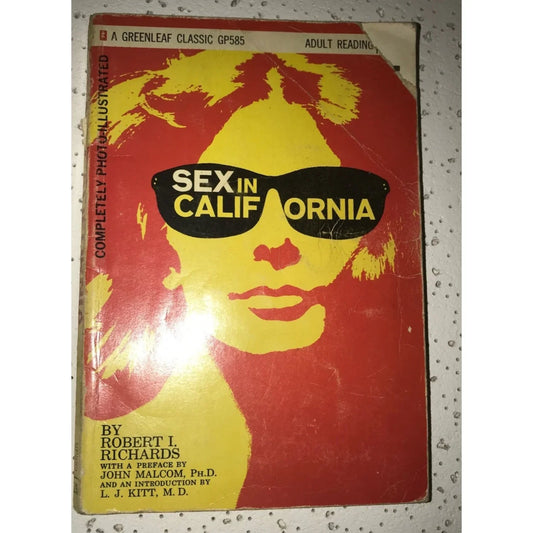 Vintage 1971 Sex in California by Robert I. Richards Adult Reading Paperback Book - A+ Stuff