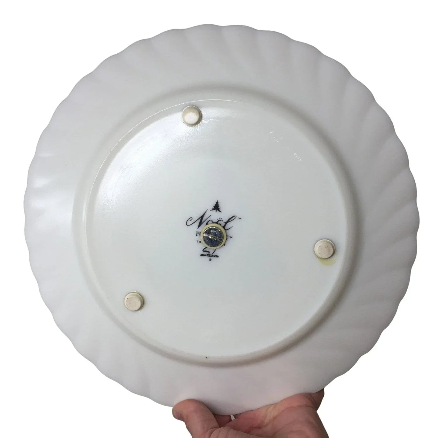 Salem China NOEL Serving Tray with Metal Handle The Salem China Company A+ Stuff