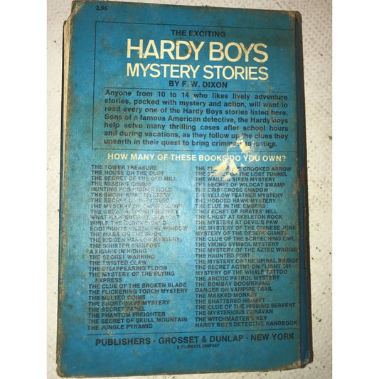 The Hardy Boys - The Clue of the Hissing Serpent - #53 by Franklin W Dixon - A+ Stuff