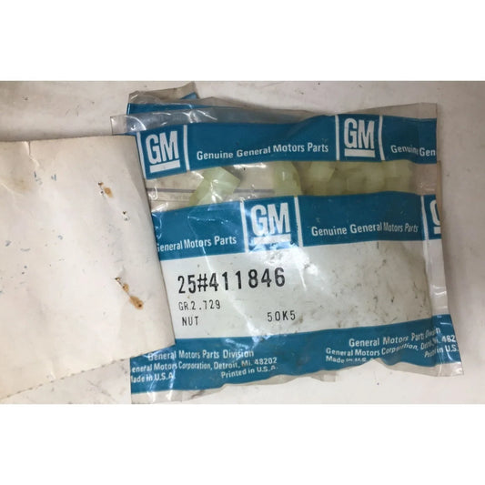 GM General Motors Part #411846 NUTS New old Stock gm, general motors A+ Stuff