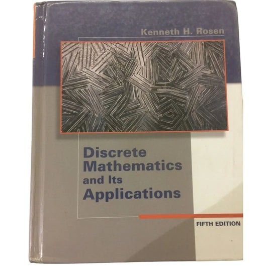 Discrete Mathematics and Its Applications Textbook by Kenneth Rosen (5th edition) - A+ Stuff