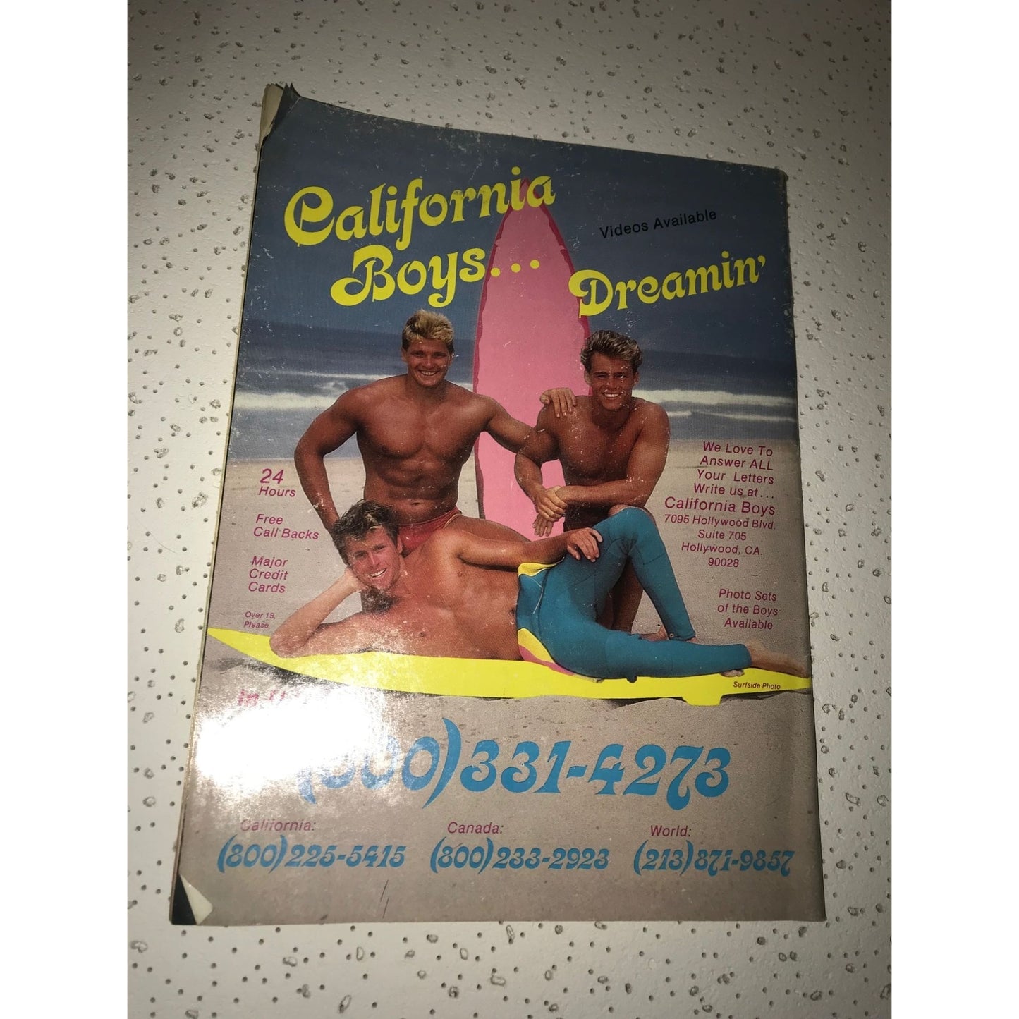 Vintage JOCK Collectible Adult Magazine Jan 1987- 2nd Anniversary Issue