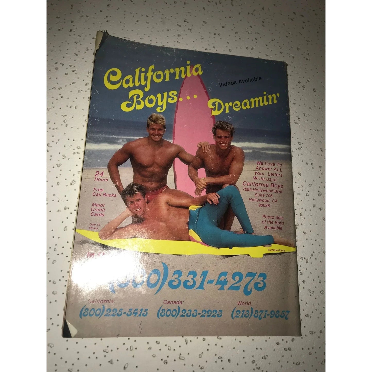 Vintage JOCK Collectible Adult Magazine Jan 1987- 2nd Anniversary Issue - A+ Stuff