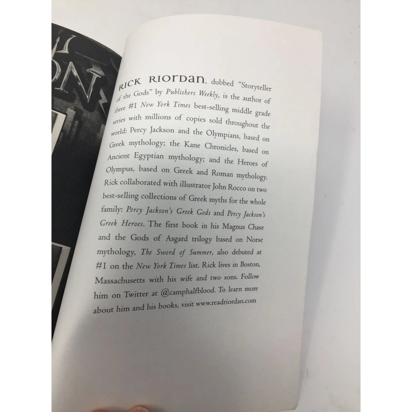 Percy Jackson and the Olympians, Book Two the Sea of Monsters By: Rick Riordan - A+ Stuff