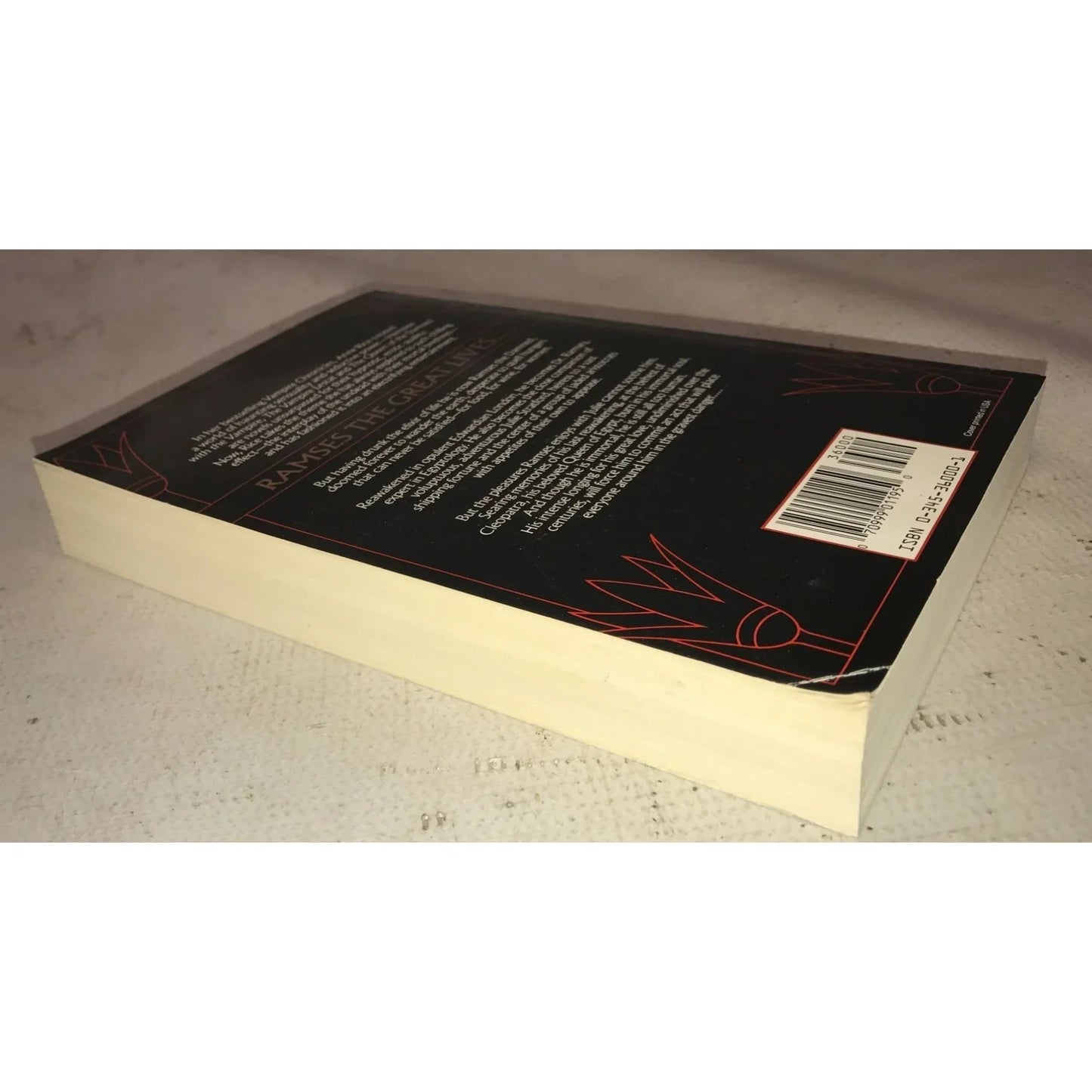 The Mummy or Ramses The Damned by Anne Rice - A+ Stuff