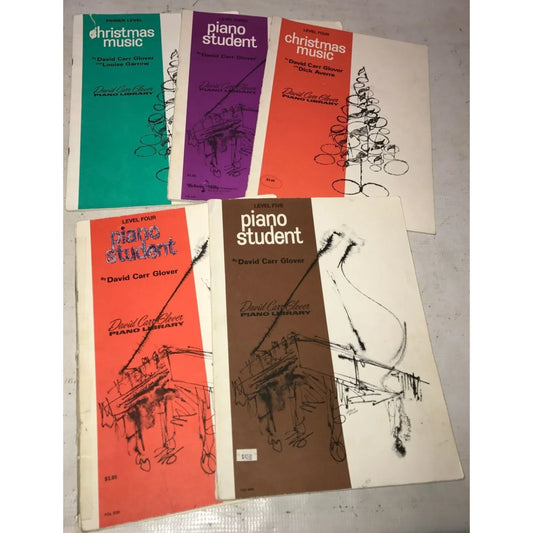Vintage Piano Sheet Music (Primer Level, Level 3-4) Christmas Music/Piano Student - A+ Stuff