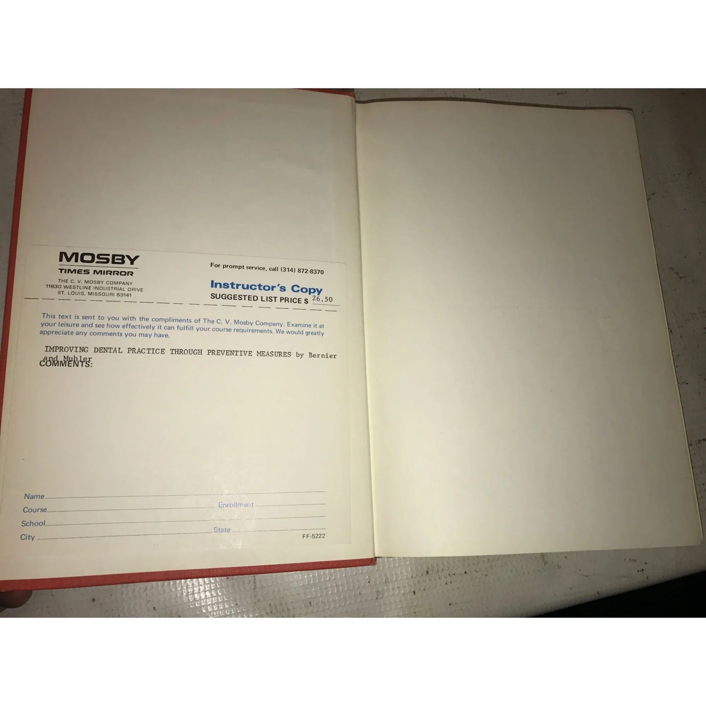 Improving Dental Practice through preventative measures Hardback Book - A+ Stuff