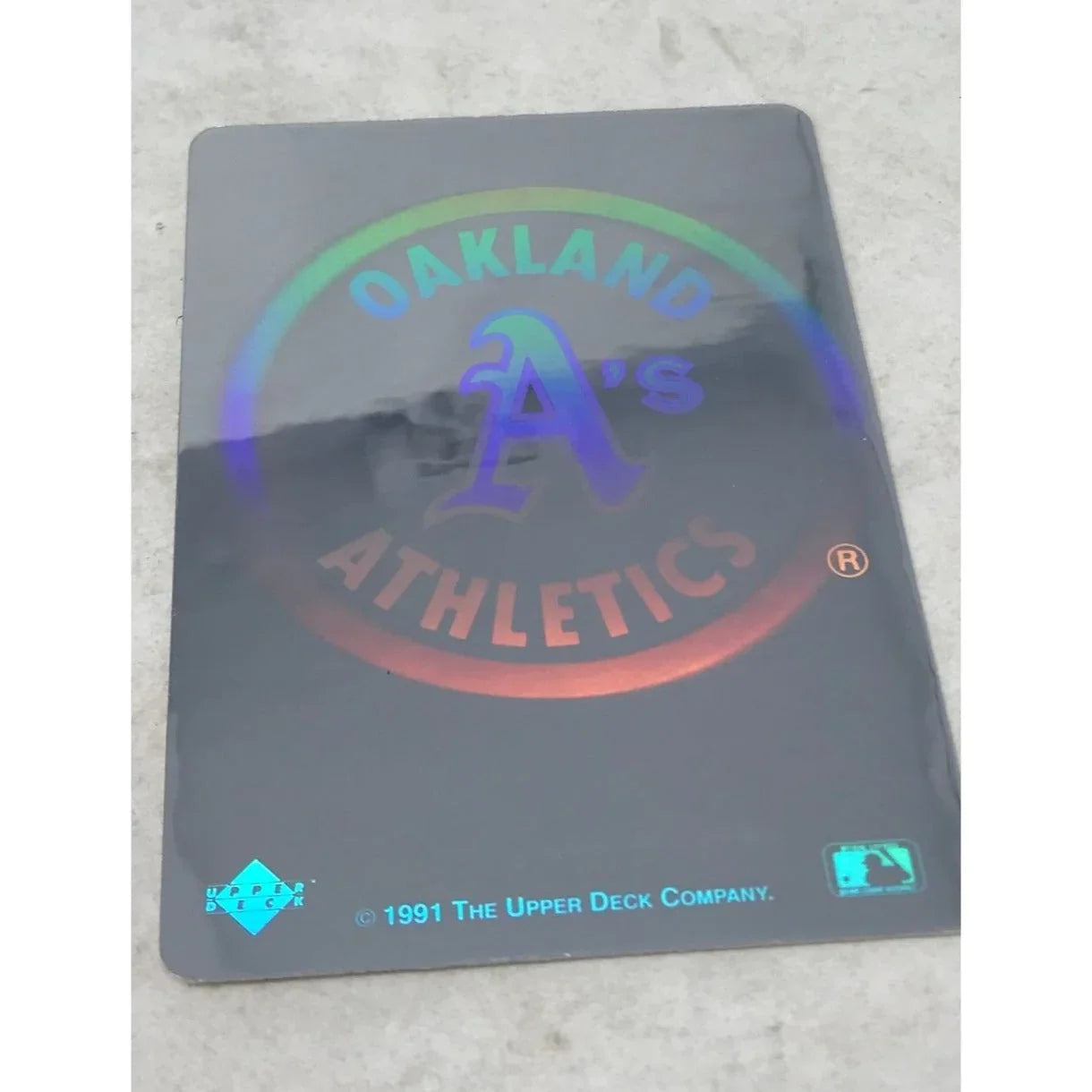 Oakland A's Team Hologram Card Oakland Athletics A+ Stuff A+ Stuff