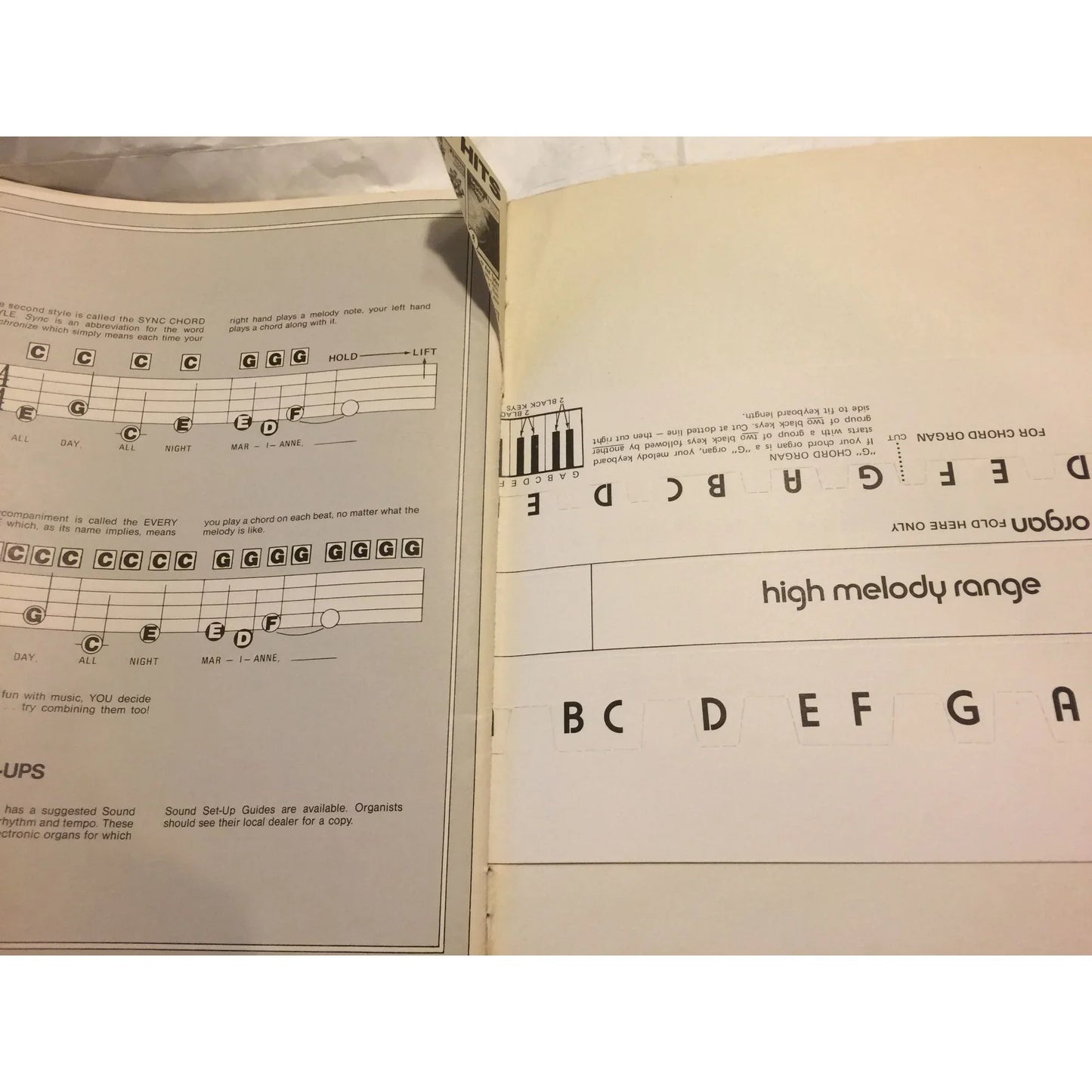 VINTAGE 1972 - EASY PLAY SPEED MUSIC - TOP POPS - A+ Stuff