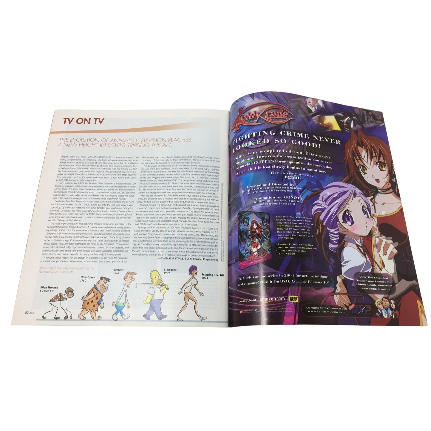 Sci Fi- 25 Sexiest Women in Sci-fi- April 2004 Collectible Magazine