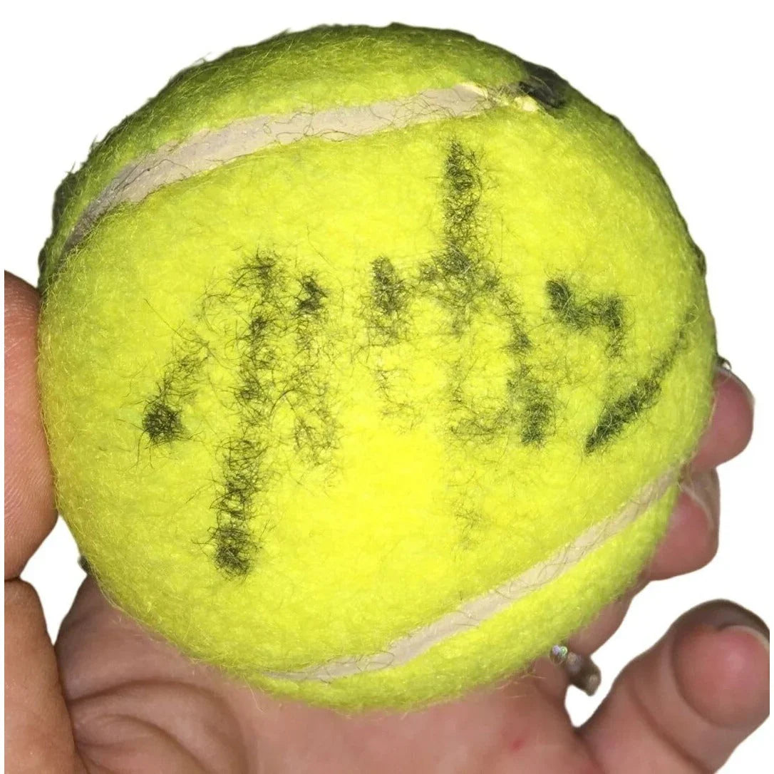 2003 Collectible Bob and Mike Bryan Autographed Tennis Ball A+ Stuff A+ Stuff
