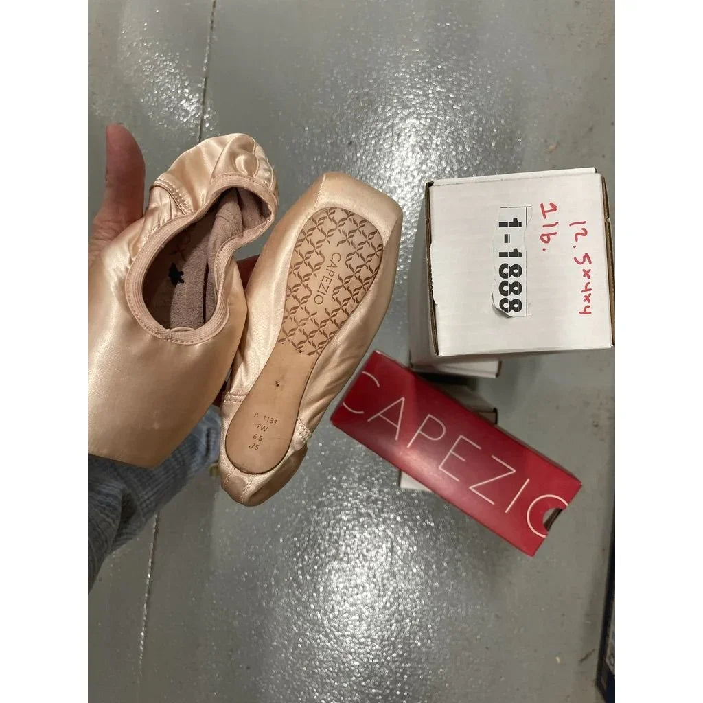 CAPEZIO Airess (Broad) B 1131 Pink Ballet Pointe Shoes Size 070W - A+ Stuff