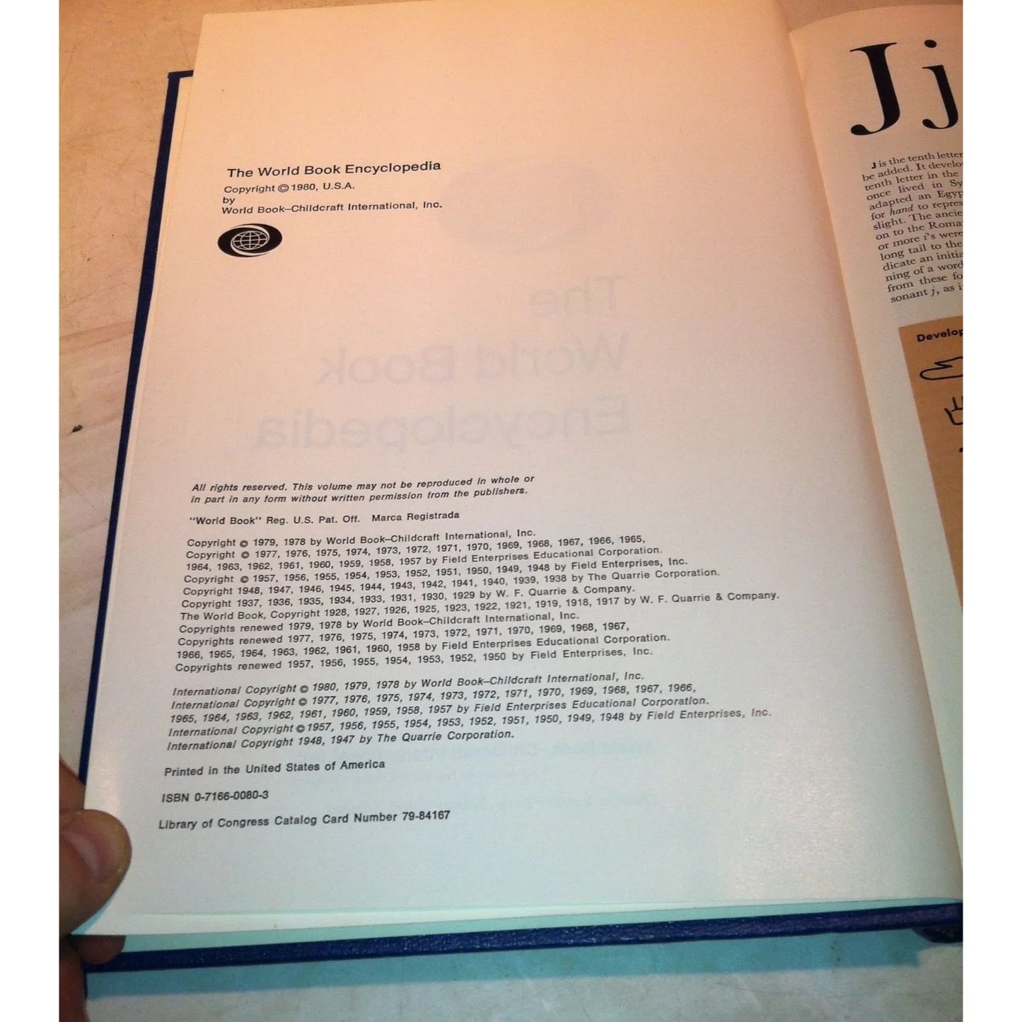 The World Book Encyclopedia J-K Vintage Reference Book - A+ Stuff