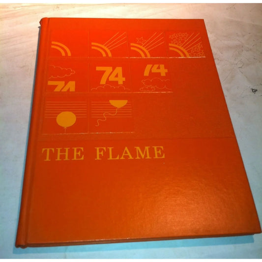 Vintage 1974 Lima Central Catholic High School Lima Ohio Yearbook - A+ Stuff