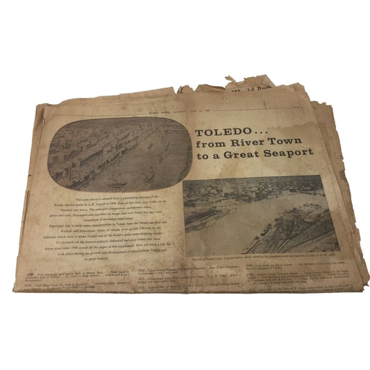 Vintage Toledo Blade Newspaper (June 27, 1959) - A+ Stuff