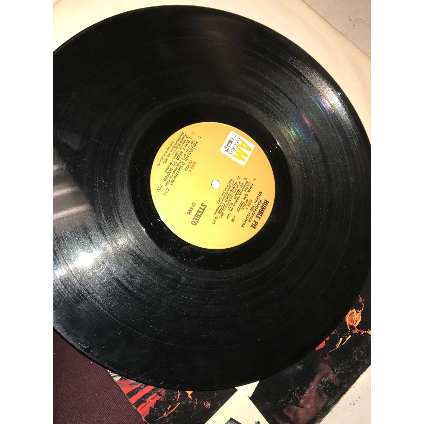 Humble Pie Performance Rockin' The Fillmore Double Album Records - A+ Stuff